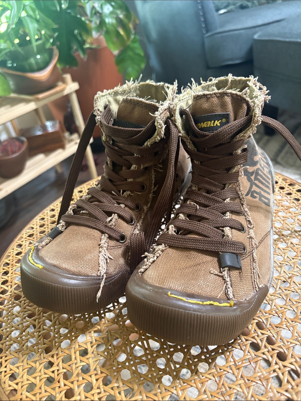 Newark licensed by Birkenstock high tops. Size 37